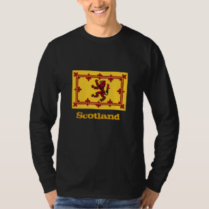 Patriotic Scottish Flag & Rampant Lion, Schottland T-Shirt