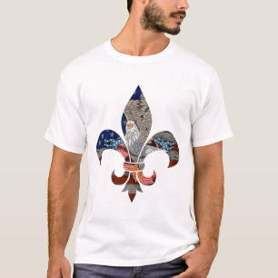 Patriotic Scout Logo Us Flag Eagle T-Shirt