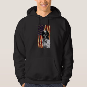 Patriotic Shih Tzu American Flag 4. Juli Hund Hoodie