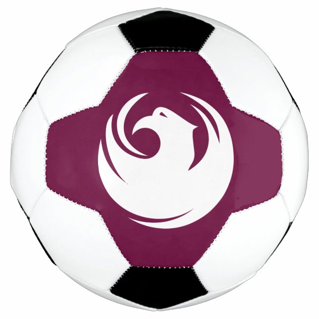 Patriotic Soccer Ball with Flag of Phoenix City (Vorderseite)
