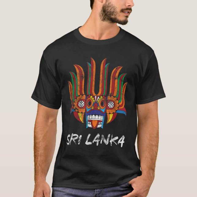 Patriotic Sri Lanka Holiday Sri Lankan Stamm Festi T-Shirt (Vorderseite)