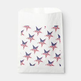 Patriotic Star American Flag Patriotic Gevor Bag Geschenktütchen