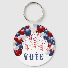 Patriotic Star Spangled Celebration Arch Schlüsselanhänger