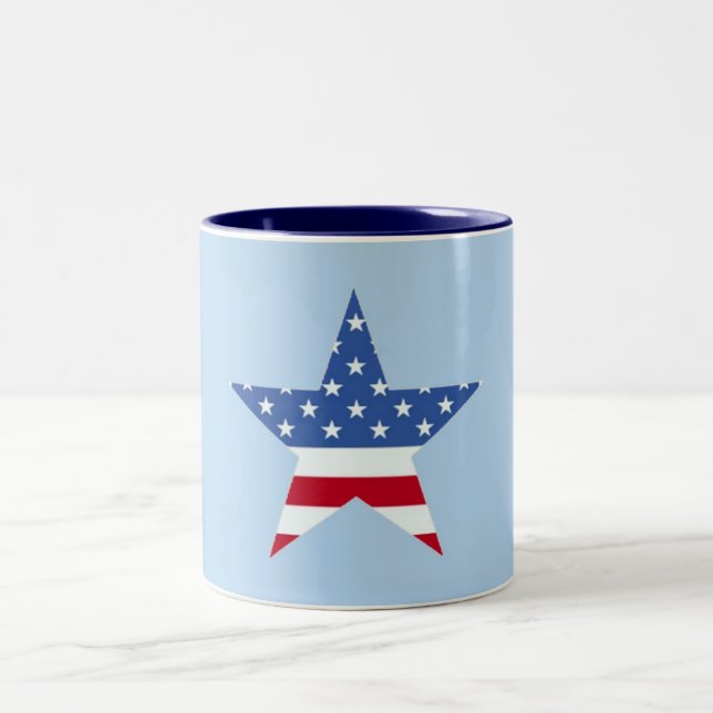 Patriotic Star Tasse (Mittel)