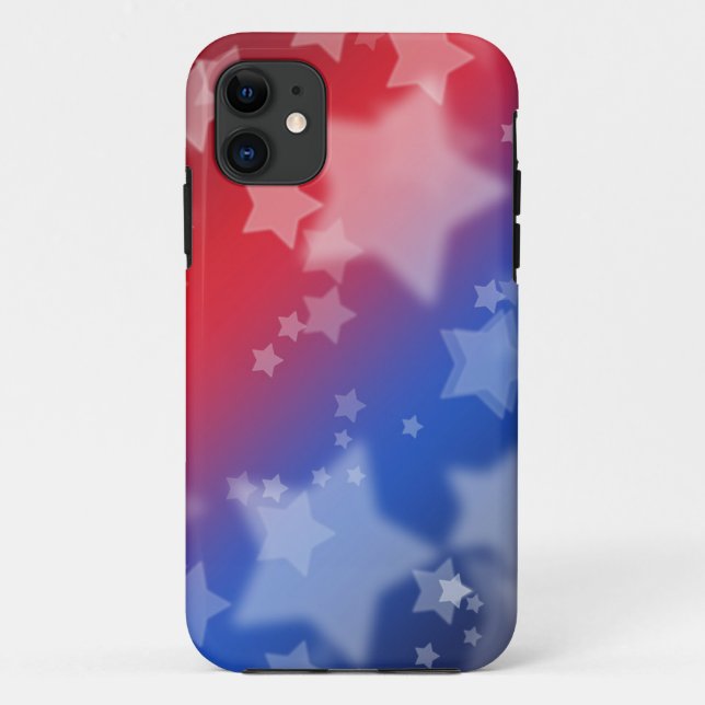 Patriotic Stars iPhone 5 Fall Case-Mate iPhone Hülle (Rückseite)