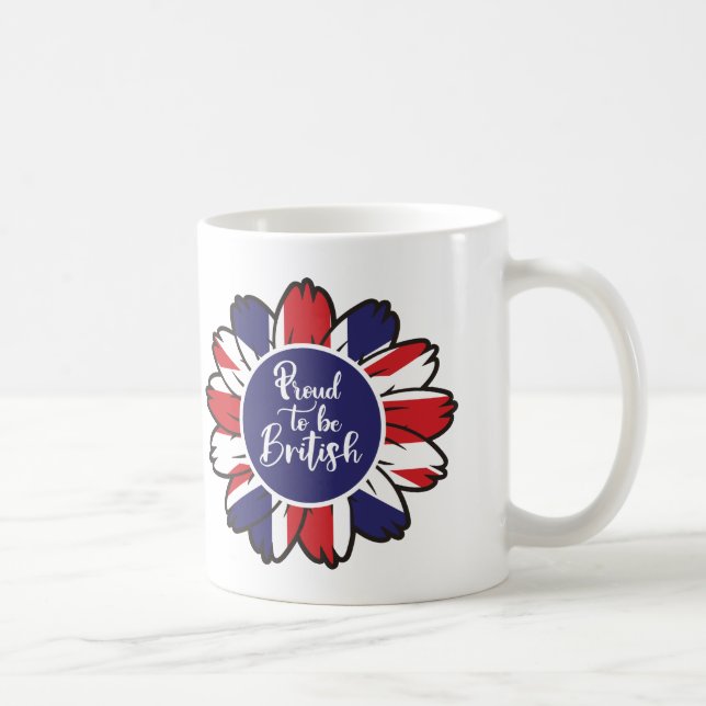 Patriotic Stolz ist britisch Kaffeetasse (Rechts)