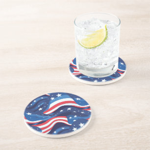 Patriotic Stone Untersetzer