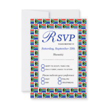 Patriotic SÜDAFRICAN FLAG