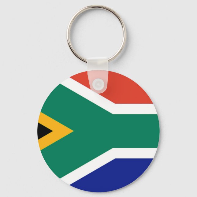 Patriotic Südafrika flagge Bokke Schlüsselanhänger (Vorderseite)