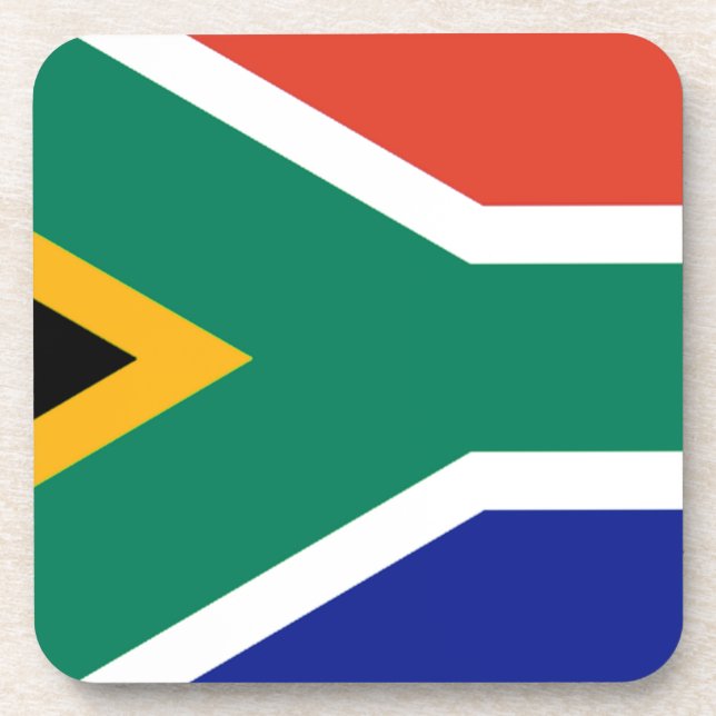 Patriotic Südafrika flagge Bokke Untersetzer (Vorderseite)