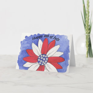 Patriotic Sunflower