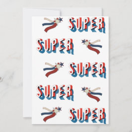 Patriotic Super Star Preisverleihung Einladung