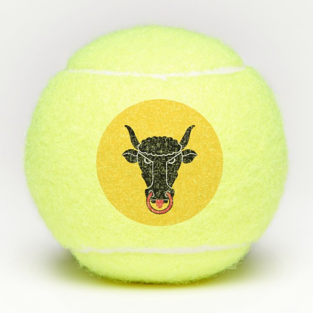Patriotic Tennis Ball with Flag of Uri, Swiss (Vorderseite)