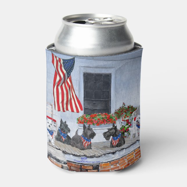Patriotic Terriers Dosenkühler (Kanne Vorderseite)