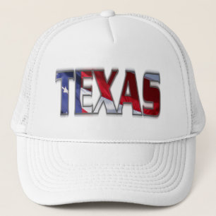 Patriotic Texas und American Flag Hat Truckerkappe