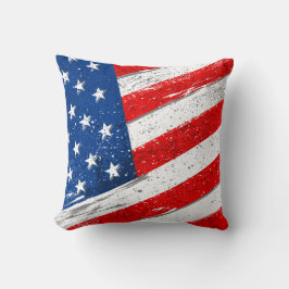 Patriotic Throw Kissen