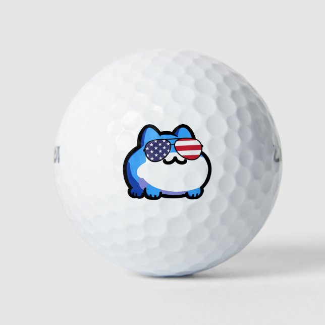 Patriotic Toby Golfball (Vorderseite)
