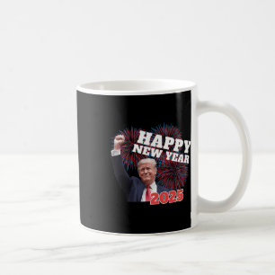 Patriotic Trump glücklich Neues Jahr 2025 Konserva Kaffeetasse