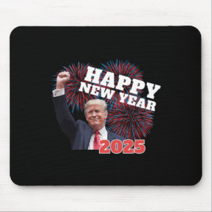 Patriotic Trump glücklich Neues Jahr 2025 Konserva Mousepad