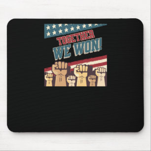 Patriotic Trump Wir gewinnen Männer Frauen Teen Ki Mousepad