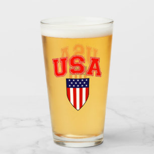 Patriotic U.S. Glas