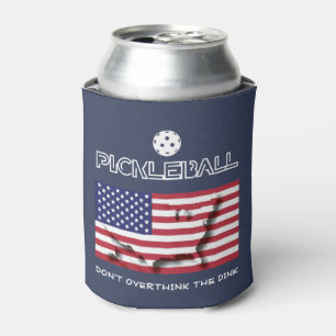 Patriotic ÜBERDENKT NICHT DEN DINK-Pickleball Dosenkühler