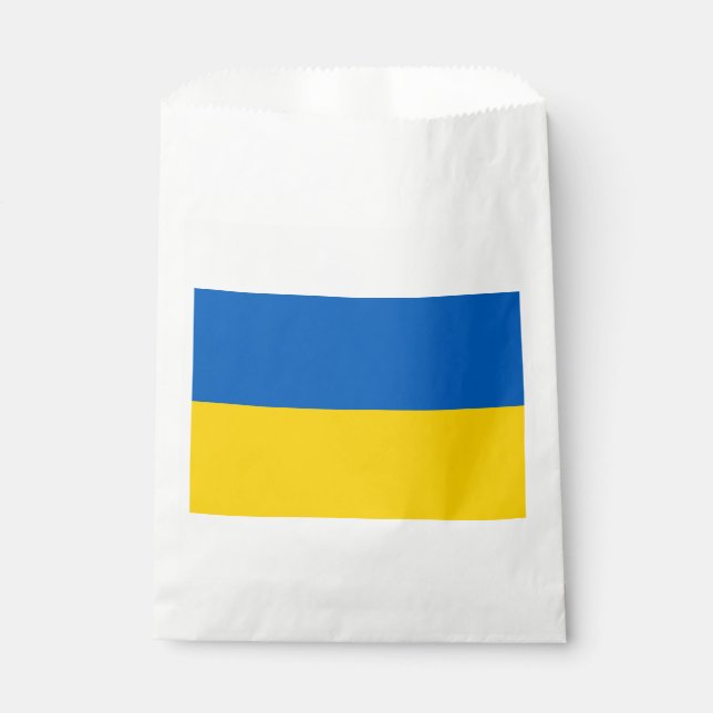 Patriotic Ukraine Flag Fevor Bag Geschenktütchen (Vorderseite)