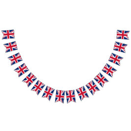 Patriotic Union Jack British Flag Wimpelkette
