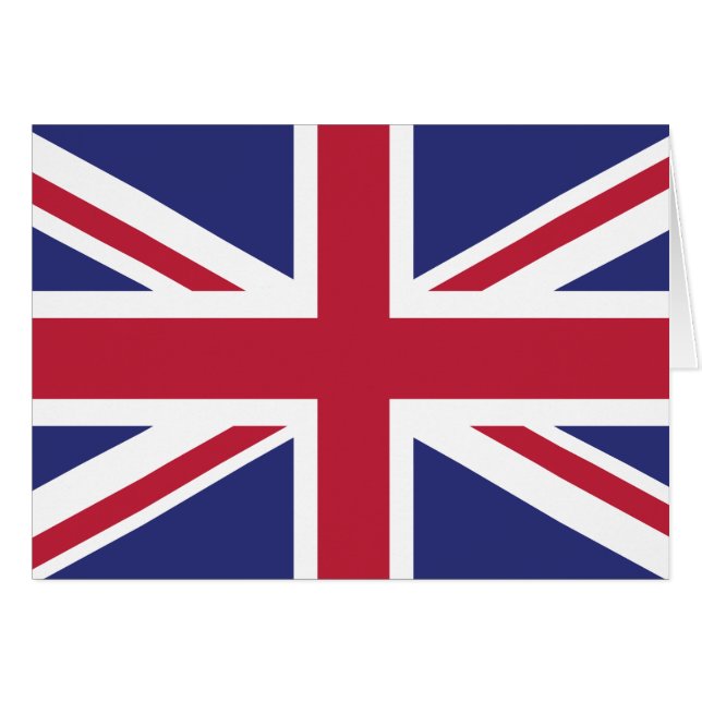 Patriotic United Kingdom Flag (Vorderseite (Horizontal))