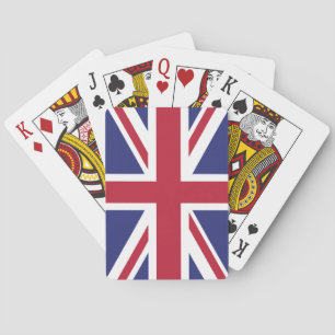 Patriotic United Kingdom Flag Spielkarten