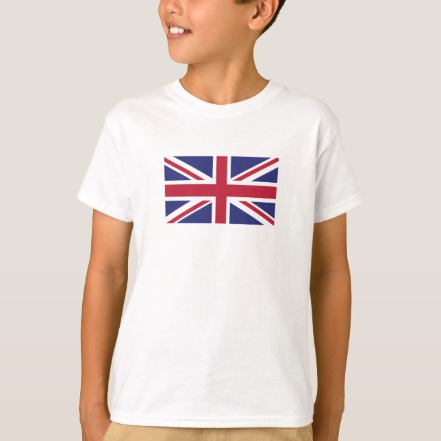 Patriotic United Kingdom Flag T-Shirt (Vorderseite)