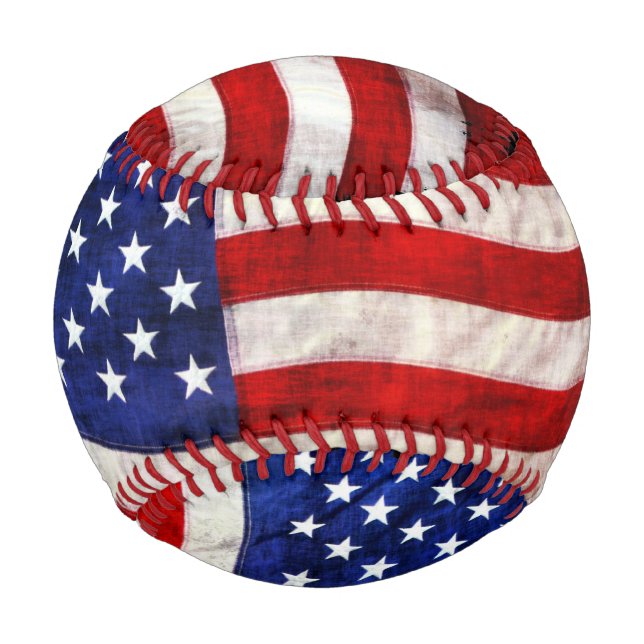 Patriotic US Flag Game Ball (Vorderseite)