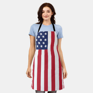 Patriotic USA American Flag Schürze