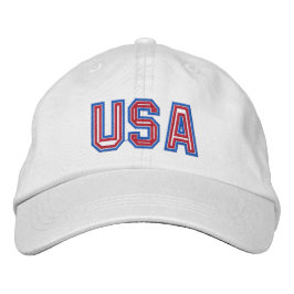 Patriotic USA Bestickte Baseballkappe