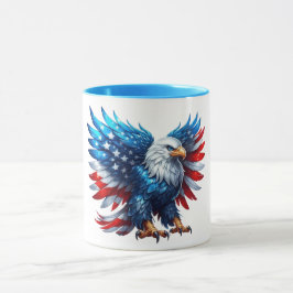 Patriotic USA Eagle Design Tasse - Bold and Proud"