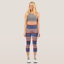 Patriotic USA Flag, FuAmerican Red White Blue