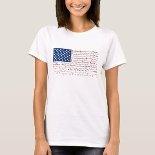 Patriotic USA Flag T - Shirt