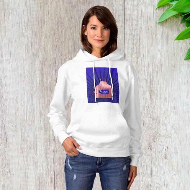 Patriotic USA Koch Red White Blue GRILLEN Cooking Hoodie (Von Creator hochgeladen)