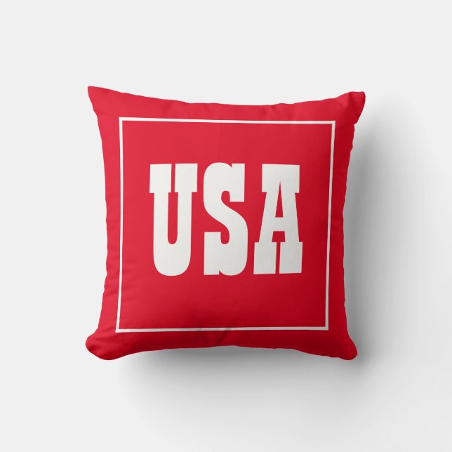 Patriotic USA Pillow Kissen (Vorderseite)