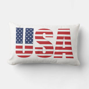 Patriotic USA Pillow Lendenkissen