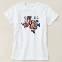 Patriotic USA Texas T-Shirt