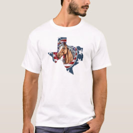 Patriotic USA Texas T-Shirt
