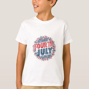Patriotic Vibes: Amerikanische Unabhängigkeitstag T-Shirt