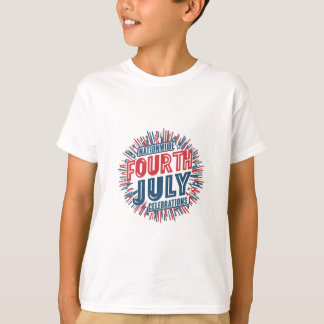 Patriotic Vibes: Amerikanische Unabhängigkeitstag T-Shirt