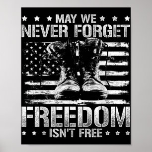 Patriotic Vietnam Veteran Liberty Gift Veterans Da Poster
