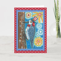 PATRIOTIC WOODPECKER FIREWORKS, 4. JULI Verse
