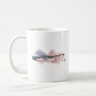 Patriotic WW2 M1918 BAR Kaffeetasse