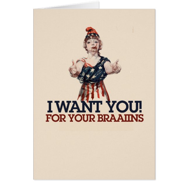 Patriotic Zombie (Vorne)