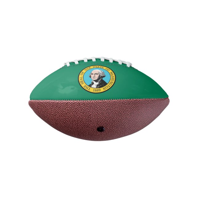 Patriotisch amerikanischer Fußball-Staatsflagge in Football (Gedreht 270)