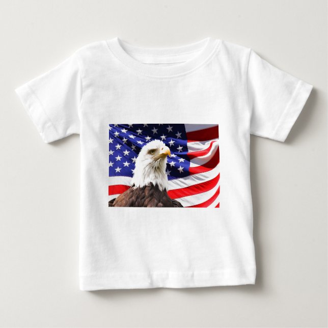 Patriotisch Baby T-shirt (Vorderseite)